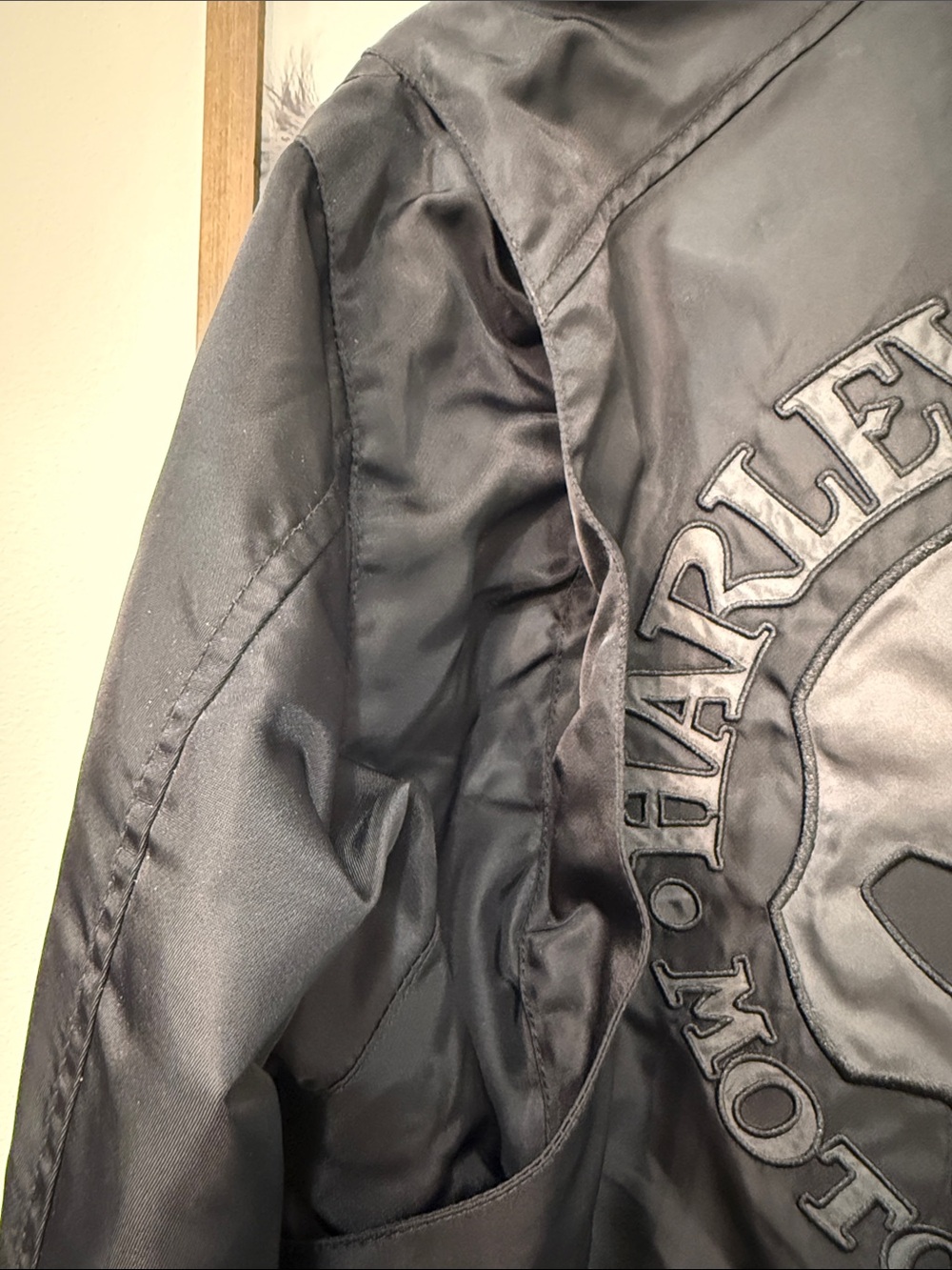 ๐๐ค๐ Harley-Davidson Willie G Skull Bomber Motorcycle Jacket - Picture 11 of 13